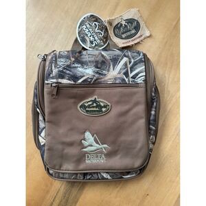 Rig em Right Delta Waterfowl Camo Hanging Toiletry Bag Organize Travel Shave Kit